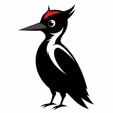 recommend clip art: Woodpecker Black silhouette