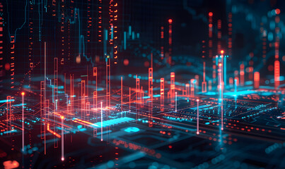 investment and business graphic advertising backgrounds