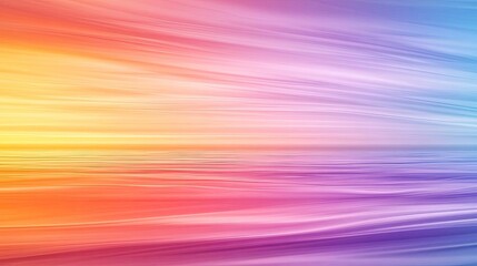 Obraz premium A stunning gradient of vibrant colors blending seamlessly, creating a serene atmosphere perfect for backgrounds and artistic designs.