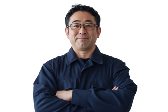 Confident Asian Businessman