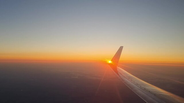 Aerial View of England From Window Seat During Flight From London Stansted Airport to Edinburgh Scotland in the Early Morning and Sunrise Time. August 29th, 2024