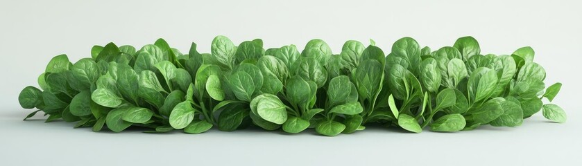 Obraz premium A vibrant green leaf garland perfect for adding a natural touch to home decor, events, or photography backgrounds.