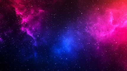 Fototapeta premium A vibrant cosmic scene filled with colorful nebulae and stars, evoking a sense of wonder and exploration.