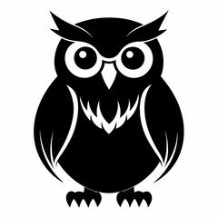 Owl Black silhouette