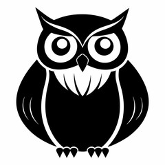 Owl Black silhouette