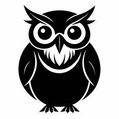 Owl Black silhouette