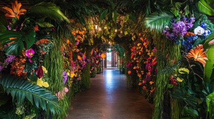 Tropical Floral Pathway