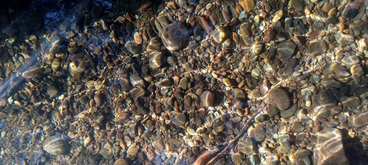 close up of rocks