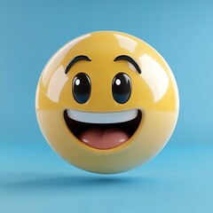 Fototapeta premium Emoji - 3D Generated Facial Expression 
