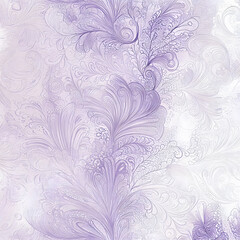 2D illustrator doodle-style floral and leaf graphics on a white background or wallpaper