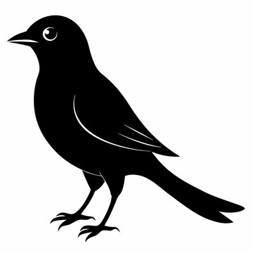 recommend clip art: Cuckoo Black silhouette