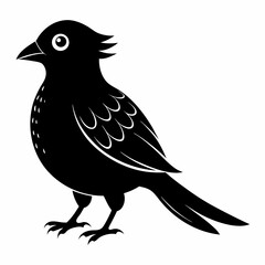 Cuckoo Black silhouette