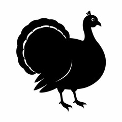 Turkey Black silhouette