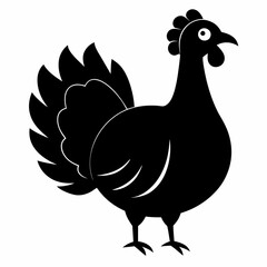 Turkey Black silhouette