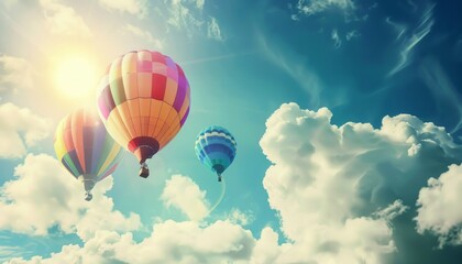 Fototapeta premium An Air of Celebration: Reflecting on Seven Years of Blissful Background