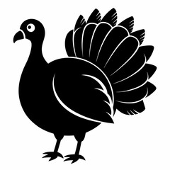 Turkey Black silhouette