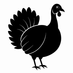 Turkey Black silhouette