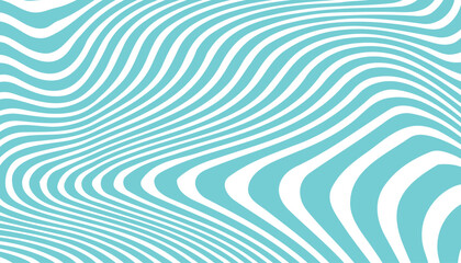 Vector weaves lines pattern. Vector illustration waves marbling background, Blue wavy wallpaper graphic design.Wavy Swirl Seamless Pattern.