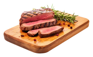 PNG Meat beef steak slice.