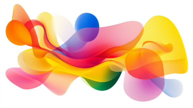 Colorful butterfly illustration on white background, perfect for vibrant wallpaper or decorative banner design