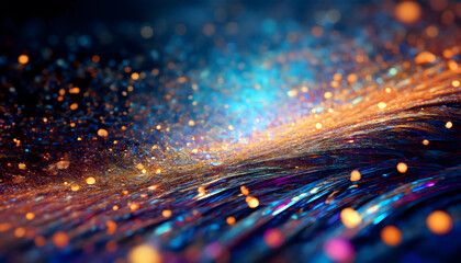 キラキラ　輝き　マクロ　光の粒