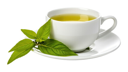 PNG Tea cup drink leaf mug.
