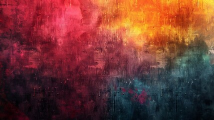 Creative abstract background with a mix of textures and bright hues