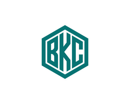 BKC Logo design vector template. BKC