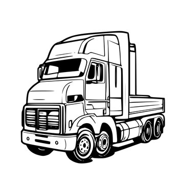 truck vector illustration