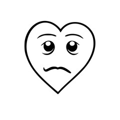 Obraz premium heart with a smile