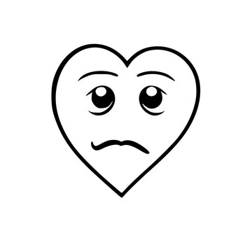 heart with a smile