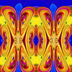 colorful wavy graphic background work