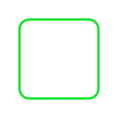 Green square with transparent background