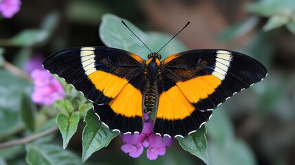 a butterfly named Ethope henrici,beautiful,flying, --ar 16:9 --style raw --v 6.1 Job ID: 9d16c6fb-1456-4de1-9d51-b4481c876b78