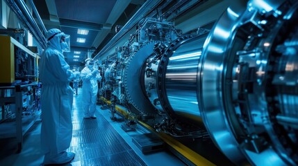 Advanced Engineering and Technological Innovation in a Cutting-Edge Facility