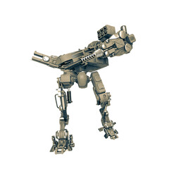 combat machine is going over there