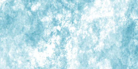 Sky blue color grunge background for cement floor texture design. Watercolor background for textures backgrounds or wallpaper. Banner, poster, wallpaper, backdrop