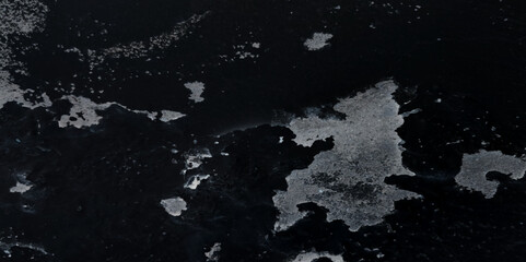 Black abstract vector grunge surface splatter splashes wall cracks and scratches. Grunge black and white crack wall texture.  abstract vintage of old surface texture background.