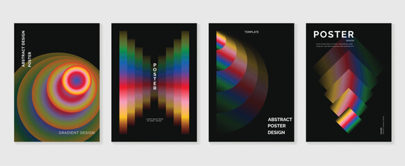 Cover template collection. Ideal design for social media, cover, banner, flyer.