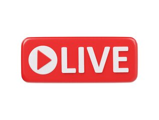 Live icon 3d render illustration