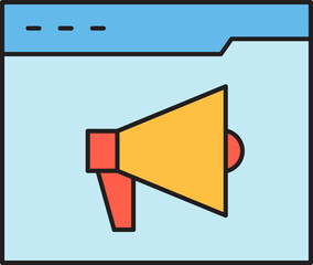 Web and Marketing Icon
