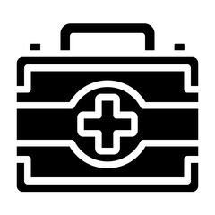 Fototapeta premium first aid kit icon