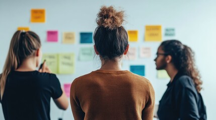 Collaborating on a Creative Project in a Brainstorming Session