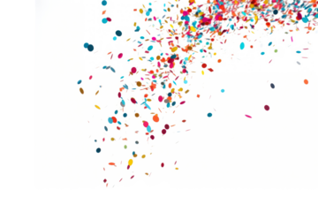 PNG Confetti backgrounds white background celebration.