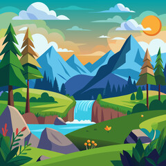 Obraz premium mountains