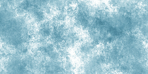 Sky blue color grunge background for cement floor texture design. Watercolor background for textures backgrounds or wallpaper. Banner, poster, wallpaper, backdrop