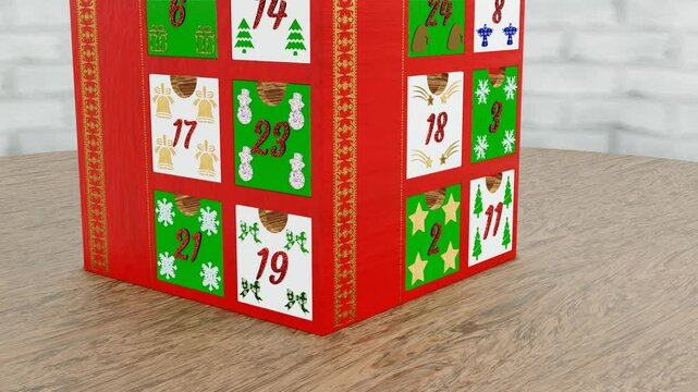 Advent Calendar Gift Box Door No 19