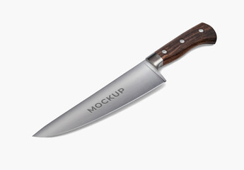 Kitchen Knife Mockup