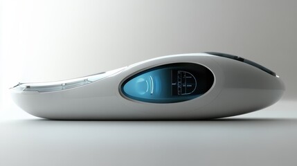 Sleek and Futuristic Computer Mouse Design