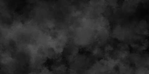 Gray smoke or fog color isolated on transparent dark background. Modern Dark and Dramatic Storm background with gray clouds brush effect realistic fog or mist. Steam Mist Fog and Dust Particles.